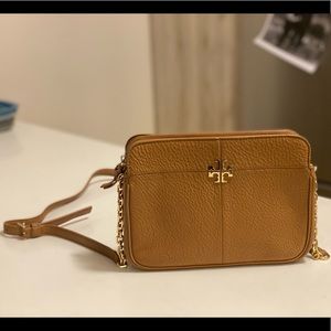 Tory Burch Beige Brown Crossbody